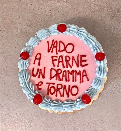 torta scritta divertente